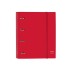 Carpeta Con Recambio 4 Anillas De 35 mm. A4 Safta Rojo 