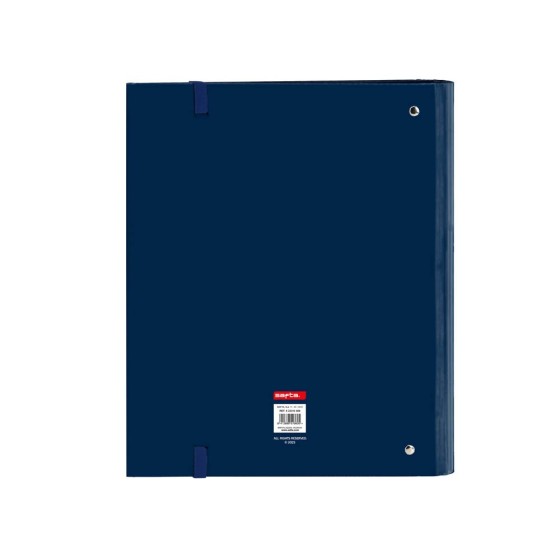 Carpeta Con Recambio 4 Anillas De 35 mm. A4 Safta Marino 