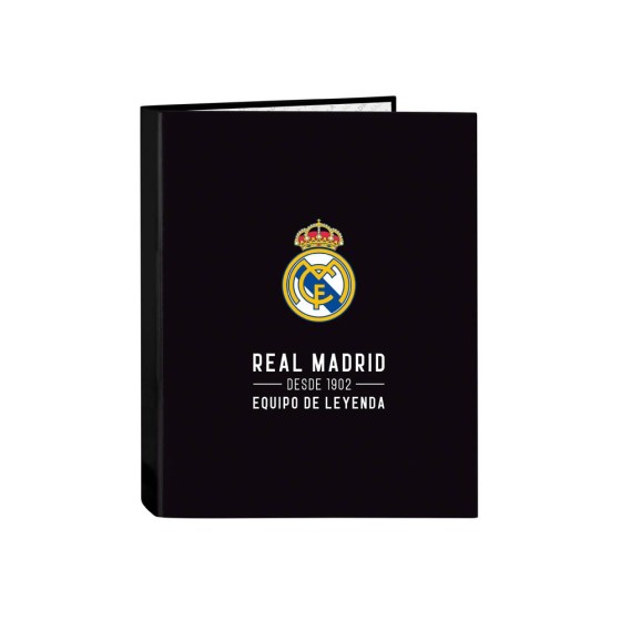 Carpeta Folio 4 Anillas Mixtas Real Madrid Corporativa 