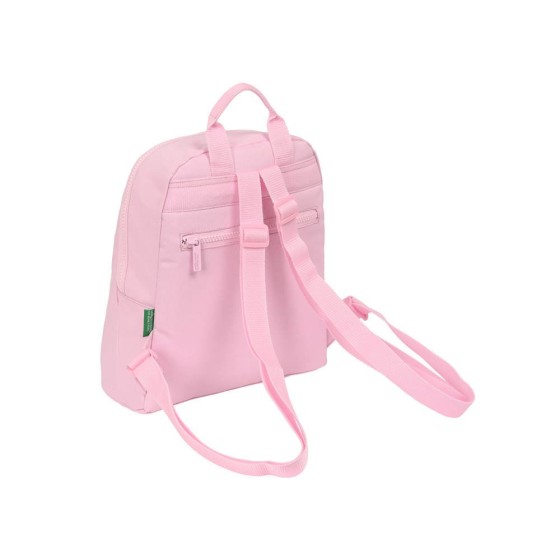 Mini Mochila Benetton Pink 25 x 30 x 13 cm.
