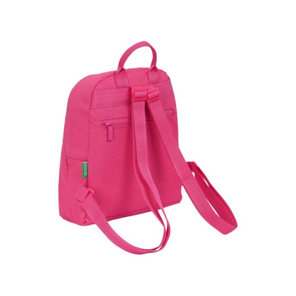 Mini Mochila Benetton Raspberry 25 x 30 x 13 cm.
