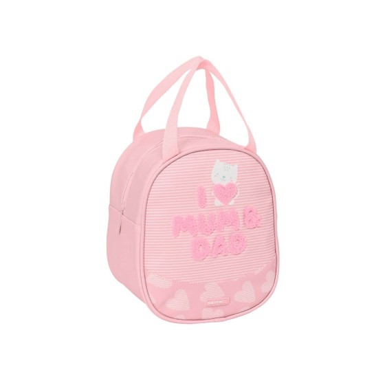 Neceser Termo Facil Limpieza Safta Preescolar Love 19 x 22 x 14 cm.