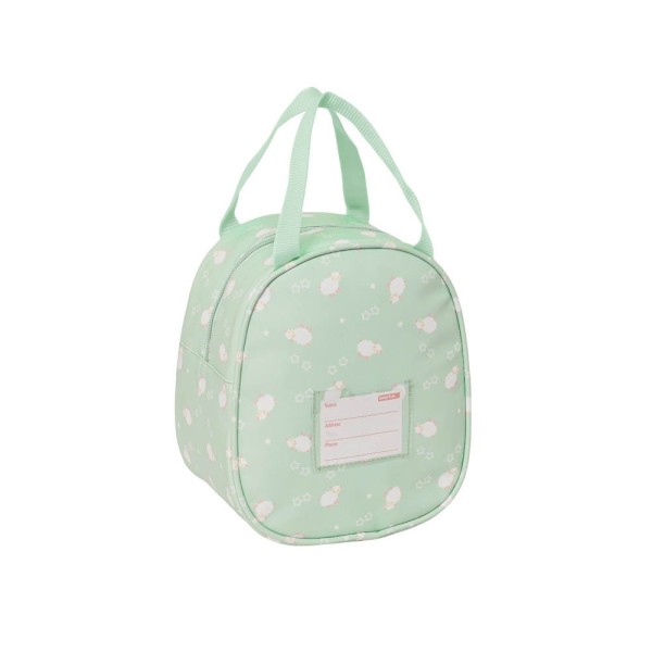 Neceser Termo Facil Limpieza Safta Preescolar Ovejita 19 x 22 x 14 cm.