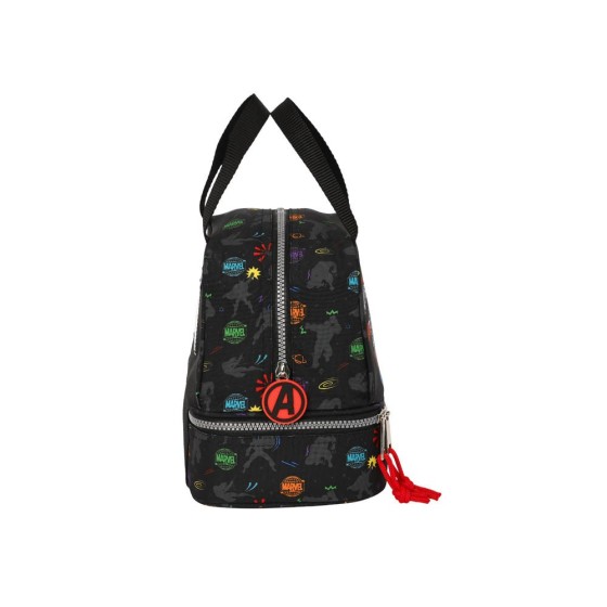Portameriendas Avengers Super Heroes 20 x 20 x 15 cm.