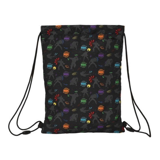 Saco Plano Junior Avengers Super Heroes 26 x 34 x 1 cm.