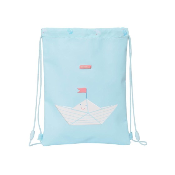 Saco Plano Junior Facil Limpieza Safta Preescolar Ship 26 x 34 x 1 cm.