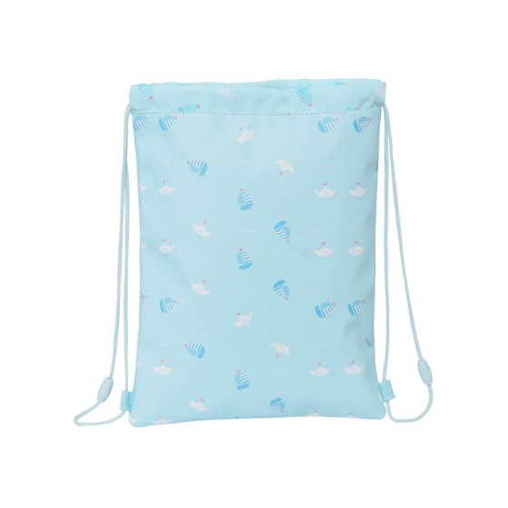 Saco Plano Junior Facil Limpieza Safta Preescolar Ship 26 x 34 x 1 cm.