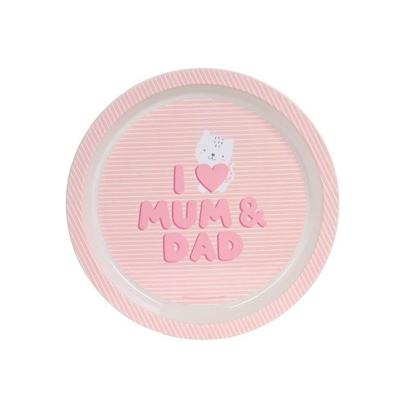 Set De Platos Y Cubiertos Safta Preescolar Love 