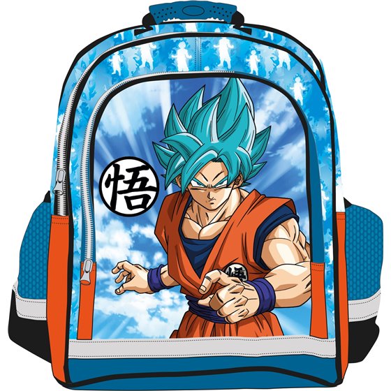 Mochila Dragon Ball 30 x 41,5 x 17 cm.