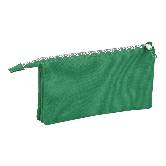 Portatodo Triple Reciclado Real Betis Balompie 22 x 12 x 3 cm.