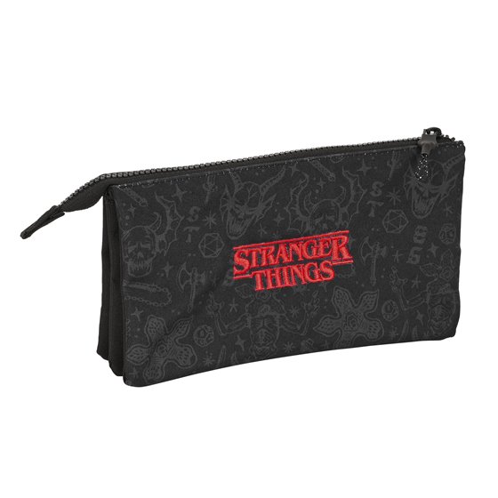 Portatodo Triple Stranger Things 22 x 12 x 3 cm.