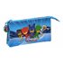 Portatodo Triple Pjmasks 22 x 12 x 3 cm.