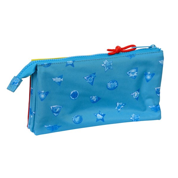 Portatodo Triple Superthings Rescue Force 22 x 12 x 3 cm.