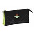Portatodo Triple Real Betis Balompie 22 x 12 x 3 cm.