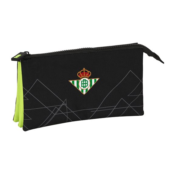 Portatodo Triple Real Betis Balompie 22 x 12 x 3 cm.
