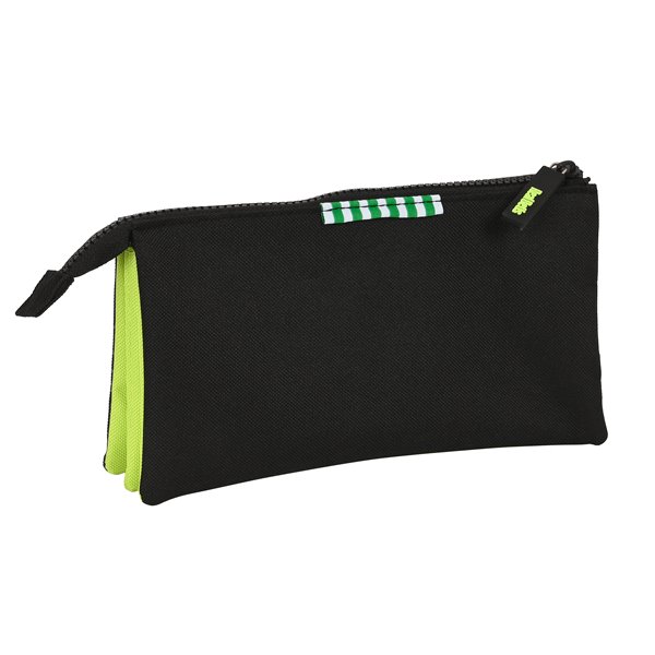 Portatodo Triple Real Betis Balompie 22 x 12 x 3 cm.