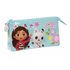 Portatodo Triple Gabby'S Dollhouse 22 x 12 x 3 cm.