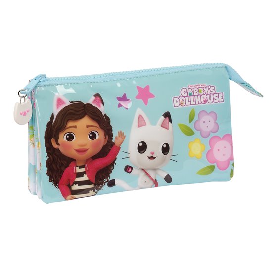 Portatodo Triple Gabby'S Dollhouse 22 x 12 x 3 cm.