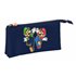 Portatodo Triple Super Mario 22 x 12 x 3 cm.