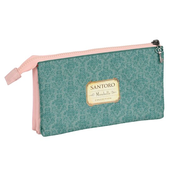 Portatodo Triple Santoro’S Mirabelle Swan Lake 22 x 12 x 3 cm.