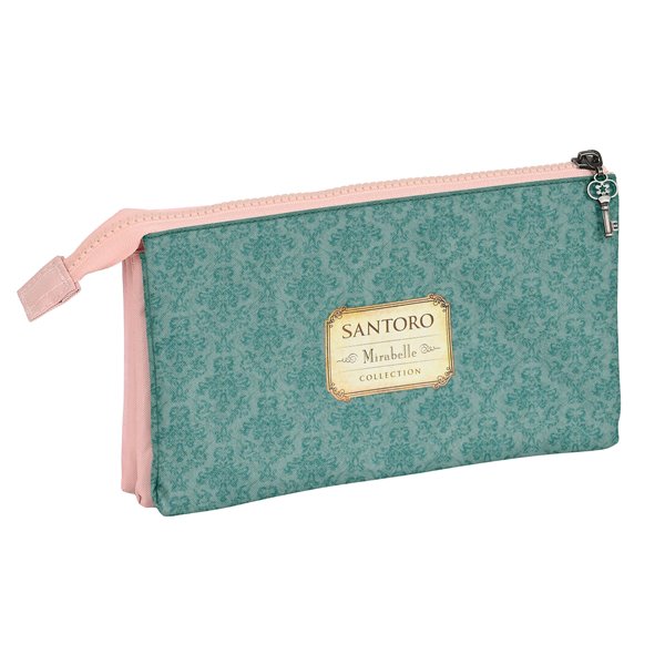 Portatodo Triple Santoro’S Mirabelle Swan Lake 22 x 12 x 3 cm.