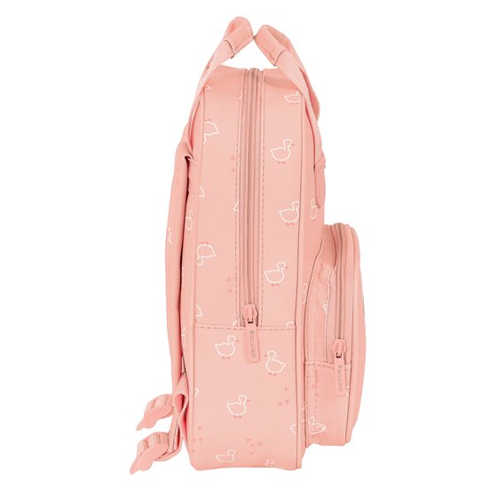 Mochila Infantil Con Asas Facil Limpieza Safta Preescolar Patito 