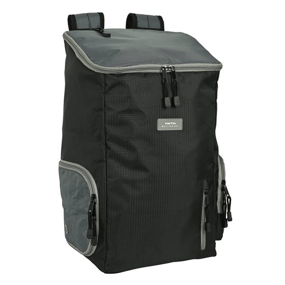 Mochila Multisports Para Portatil 13,3 Safta Black-Grey 28 x 50 x 22 cm.