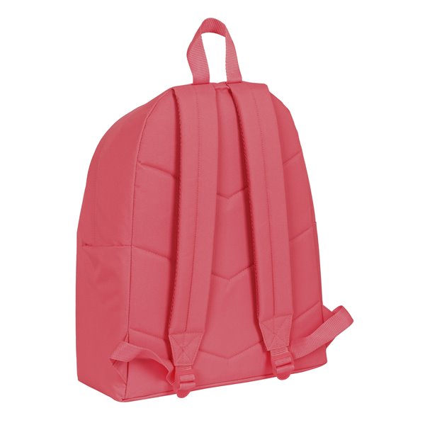 Mochila Safta Basic Rosa 33 x 42 x 15 cm.
