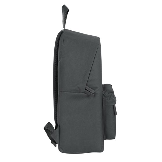 Mochila Safta Basic Gris 33 x 42 x 15 cm.