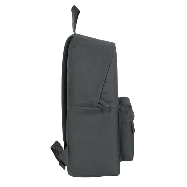 Mochila Safta Basic Gris 33 x 42 x 15 cm.
