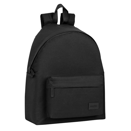 Mochila Safta Basic Negro 33 x 42 x 15 cm.