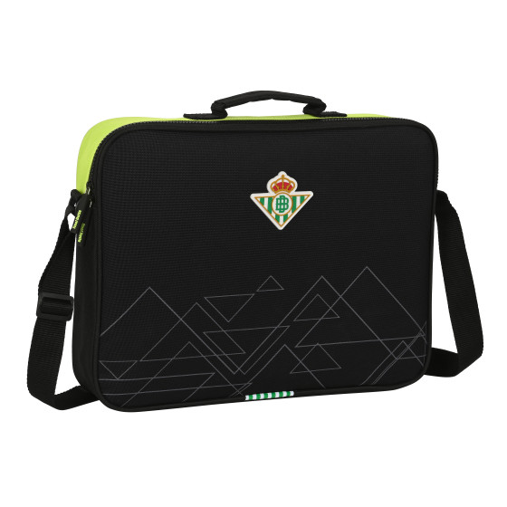 Cartera Extraescolares Real Betis Balompie 38 x 28 x 6 cm.