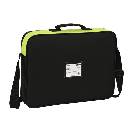 Cartera Extraescolares Real Betis Balompie 38 x 28 x 6 cm.