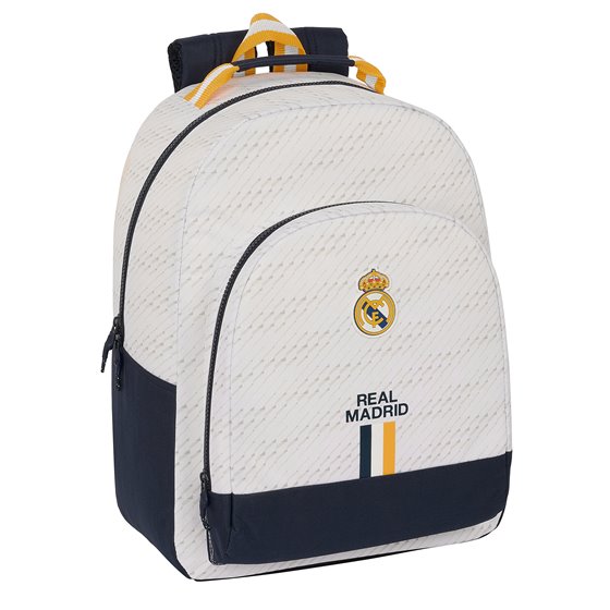 Mochila Safta Protection Real Madrid 1ª Equip. 23/24 32 x 42 x 15 cm.
