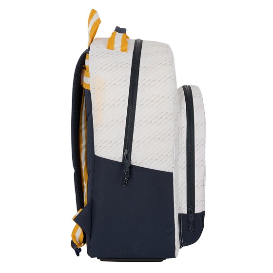 Mochila Safta Protection Real Madrid 1ª Equip. 23/24 32 x 42 x 15 cm.