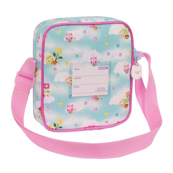 Bolsito Bandolera Gabby'S Dollhouse 16 x 18 x 4 cm.