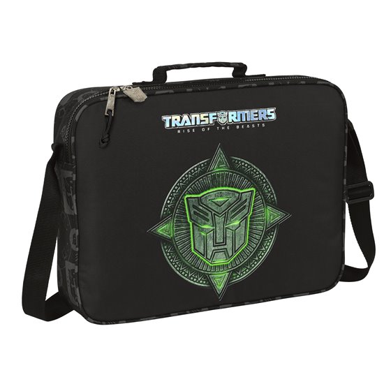 Cartera Extraescolares Transformers 38 x 28 x 6 cm.