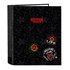 Carpeta Folio 4 Anillas 35 mm. Lomo Ancho Stranger Things 