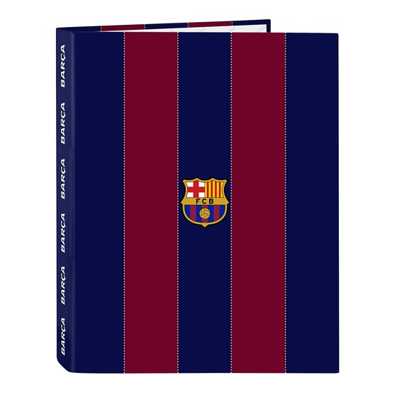 Carpeta Folio 4 Anillas Mixtas F.C. Barcelona 1ª Equip. 23/24 