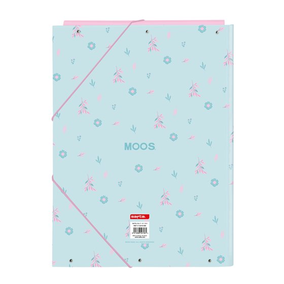 Carpeta Folio 3 Solapas Moos Garden 