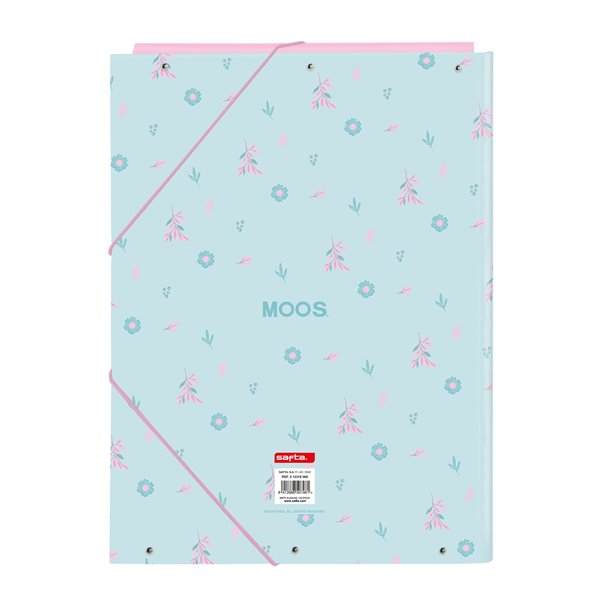 Carpeta Folio 3 Solapas Moos Garden 