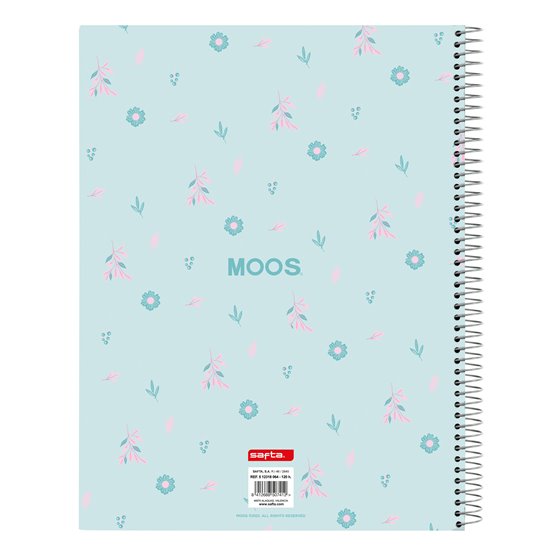 Bloc A4 Microperforado 120 Hojas Moos Garden 