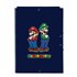 Carpeta Folio 3 Solapas Super Mario 