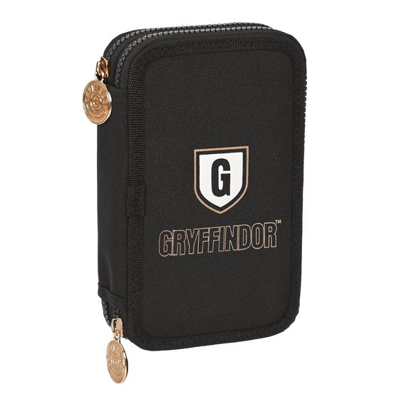 Plumier Doble Pequeño 28 Piezas Harry Potter Bravery 12,5 x 19,5 x 4 cm.