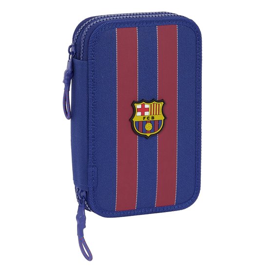 Plumier Doble Pequeño 28 Piezas F.C. Barcelona 1ª Equip. 23/24 12,5 x 19,5 x 4 cm.