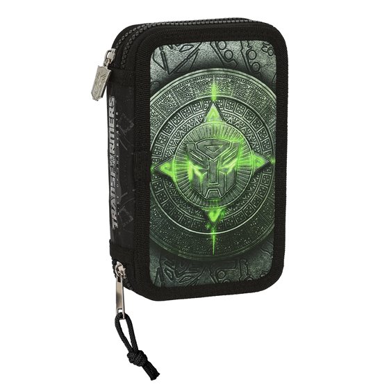 Plumier Doble Pequeño 28 Piezas Transformers 12,5 x 19,5 x 4 cm.