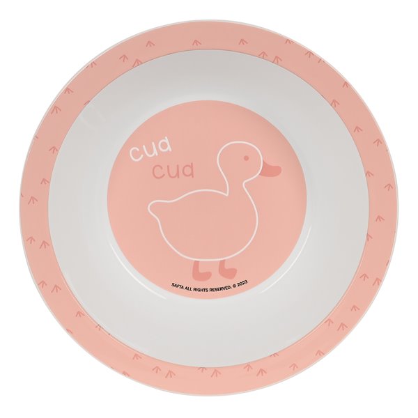 Set De Platos Y Cubiertos Safta Preescolar Patito 