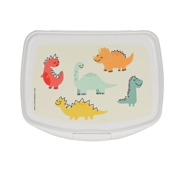 Sandwichera Rectangular Safta Preescolar Dinos 