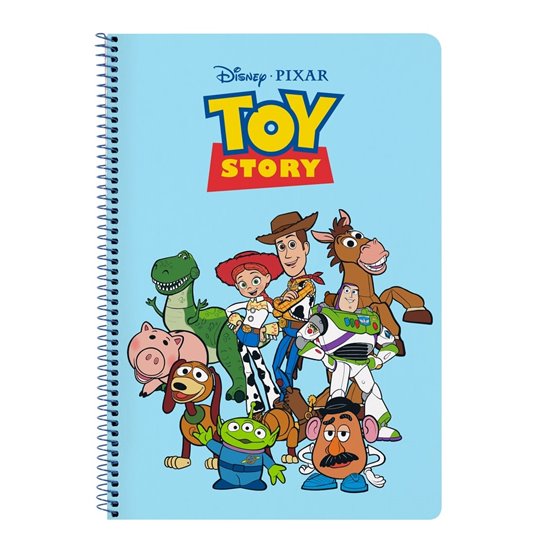 Libreta Folio 80 Hojas Tapas Duras Toy Story Ready To Play 