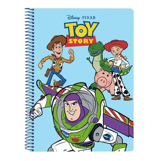 Libreta Cuarto 80 Hojas Tapas Duras Toy Story Ready To Play 